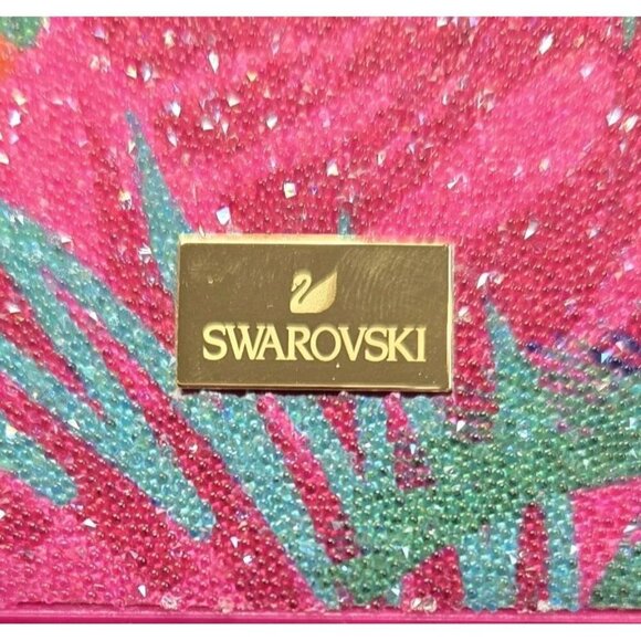 Swarovski Crystal Tropical iPhone 11 PRO Case Multi STS PGO 5533960 Pink Gold - Picture 6 of 7